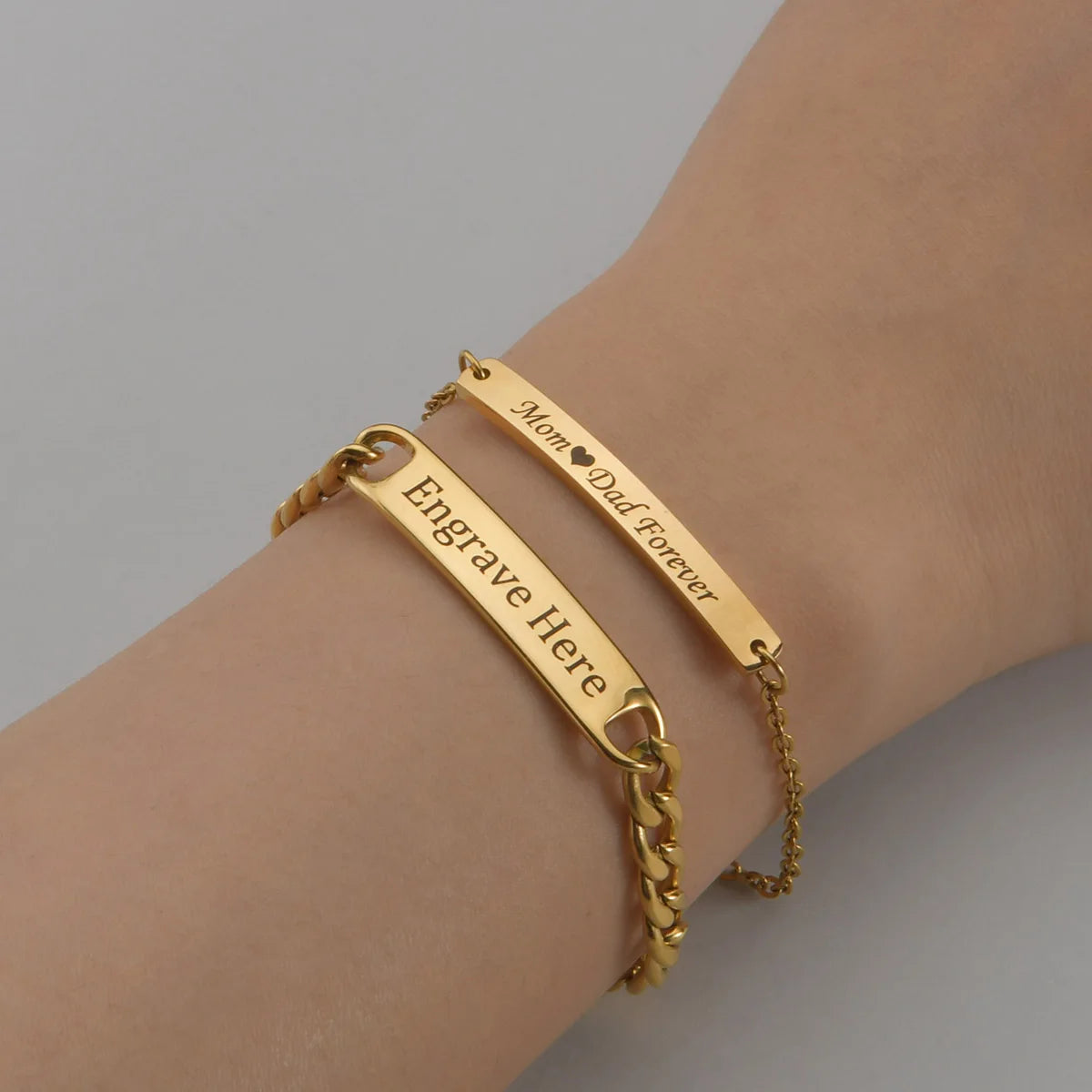 Custom Engraved Bracelets
